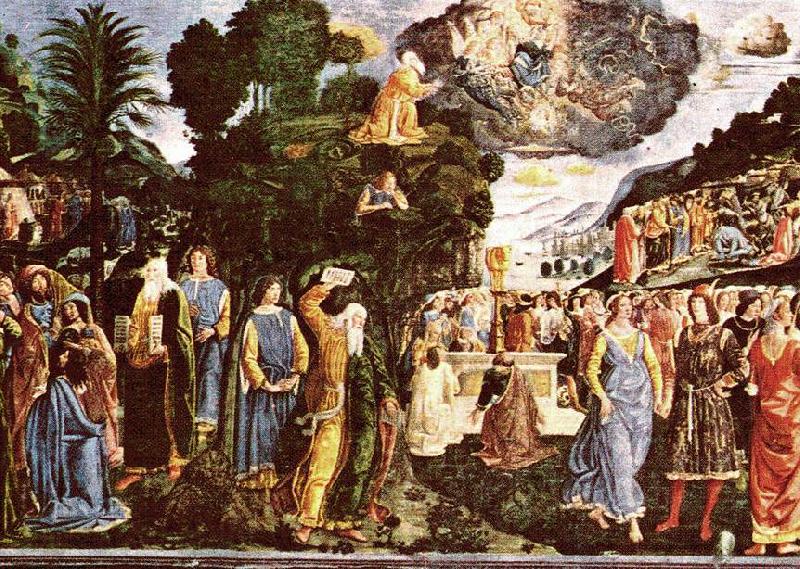 Piero di Cosimo Moses and the Tables of Law France oil painting art